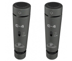 BEHRINGER 百灵达 MICROPHONES C-4 2 枝配对单震膜录音室电容麦克风