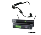 SHURE 舒尔 SLX24E/WH30 无线头戴式话筒