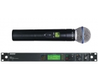 SHURE 舒尔 UR24S/BETA58 单咪双接收无线话筒